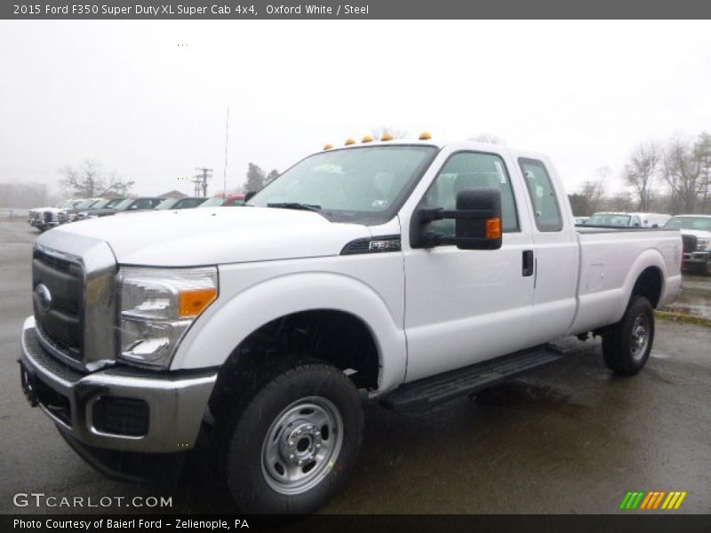 Oxford White / Steel 2015 Ford F350 Super Duty XL Super Cab 4x4