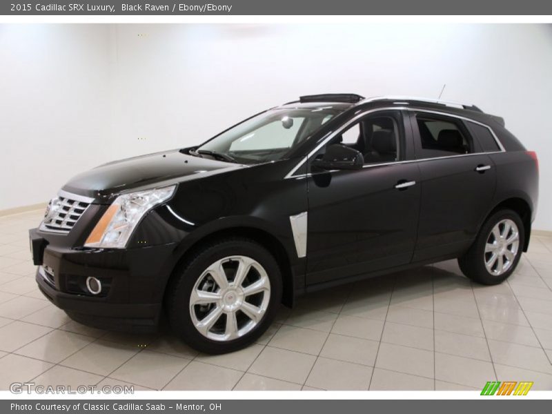 Black Raven / Ebony/Ebony 2015 Cadillac SRX Luxury
