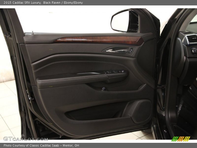 Black Raven / Ebony/Ebony 2015 Cadillac SRX Luxury