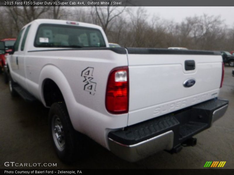 Oxford White / Steel 2015 Ford F350 Super Duty XL Super Cab 4x4