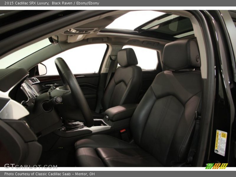 Black Raven / Ebony/Ebony 2015 Cadillac SRX Luxury
