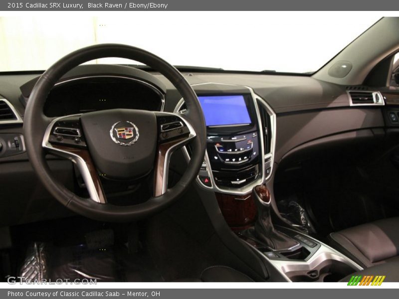 Black Raven / Ebony/Ebony 2015 Cadillac SRX Luxury