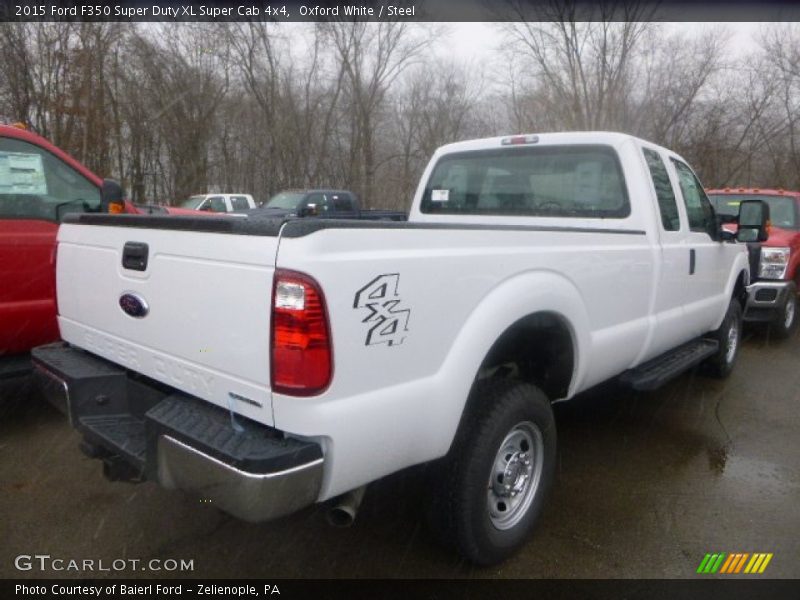 Oxford White / Steel 2015 Ford F350 Super Duty XL Super Cab 4x4