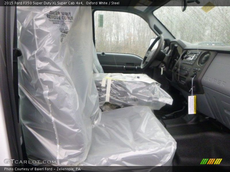 Oxford White / Steel 2015 Ford F350 Super Duty XL Super Cab 4x4
