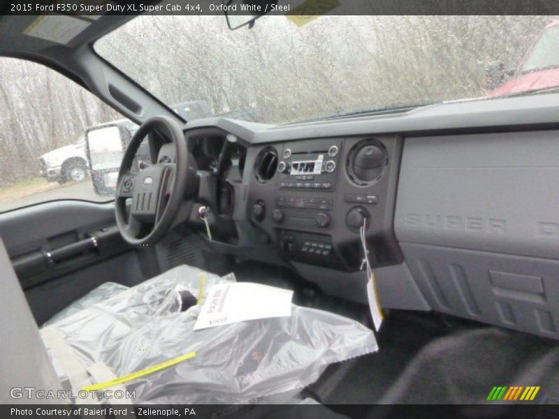 Oxford White / Steel 2015 Ford F350 Super Duty XL Super Cab 4x4