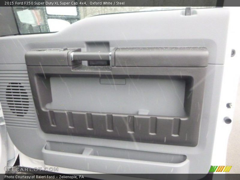 Oxford White / Steel 2015 Ford F350 Super Duty XL Super Cab 4x4
