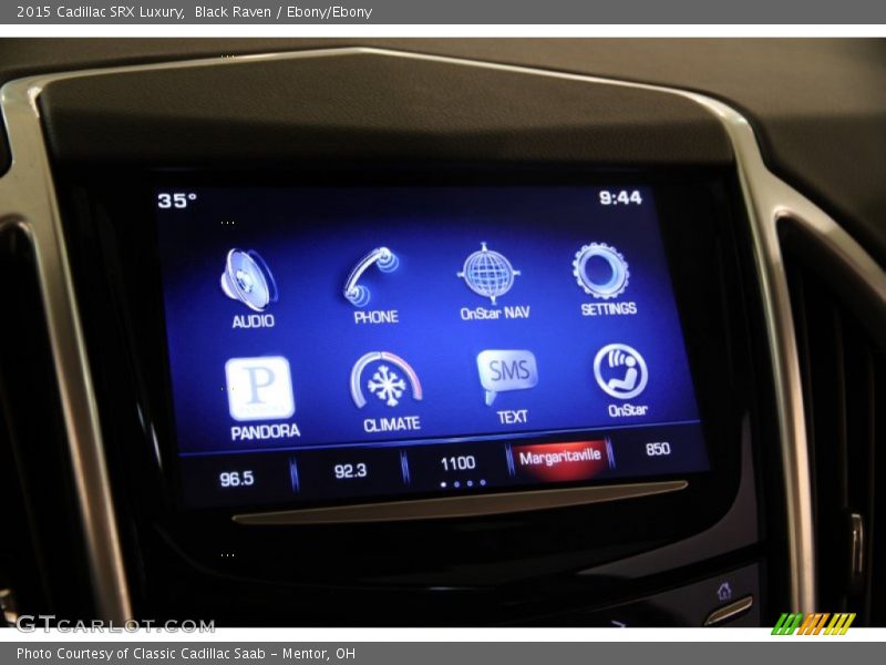 Black Raven / Ebony/Ebony 2015 Cadillac SRX Luxury