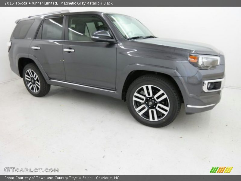 Magnetic Gray Metallic / Black 2015 Toyota 4Runner Limited