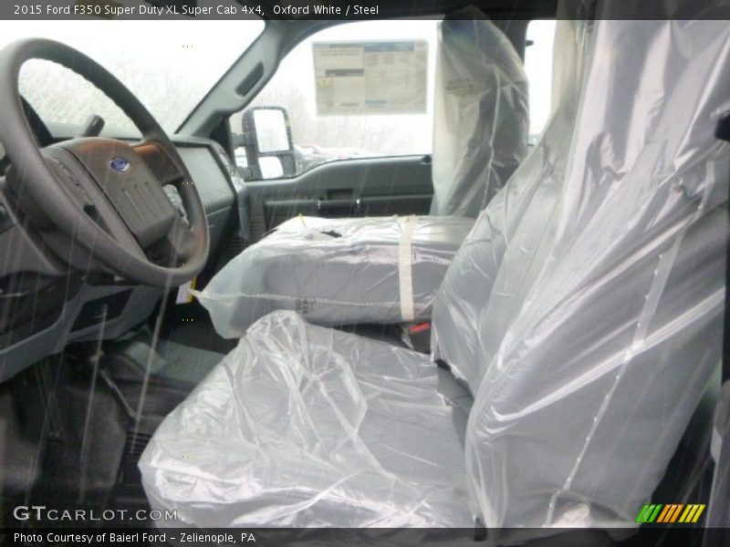 Oxford White / Steel 2015 Ford F350 Super Duty XL Super Cab 4x4