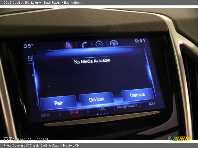 Black Raven / Ebony/Ebony 2015 Cadillac SRX Luxury