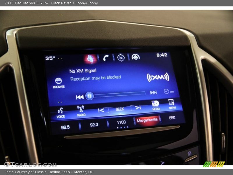 Black Raven / Ebony/Ebony 2015 Cadillac SRX Luxury