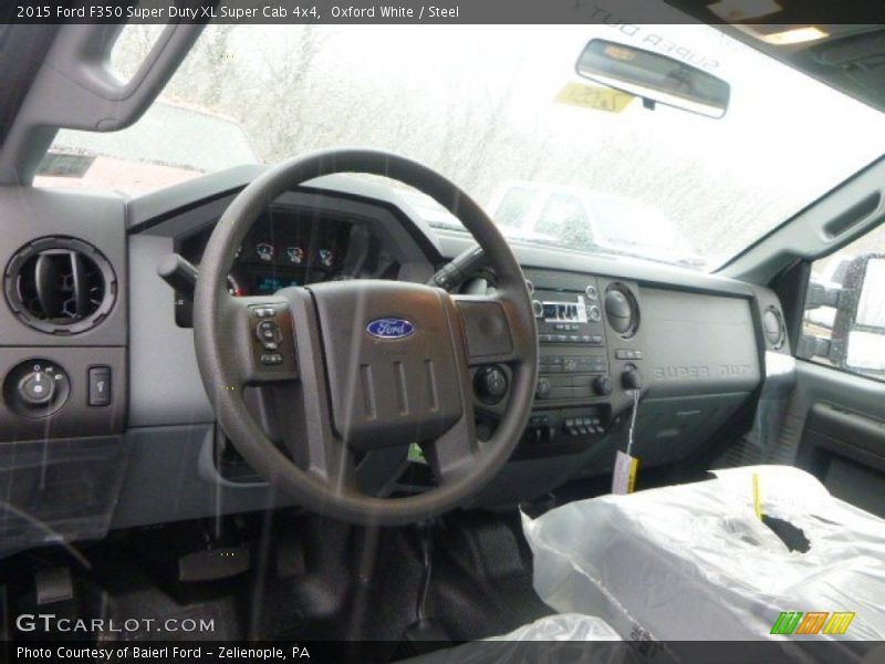 Oxford White / Steel 2015 Ford F350 Super Duty XL Super Cab 4x4
