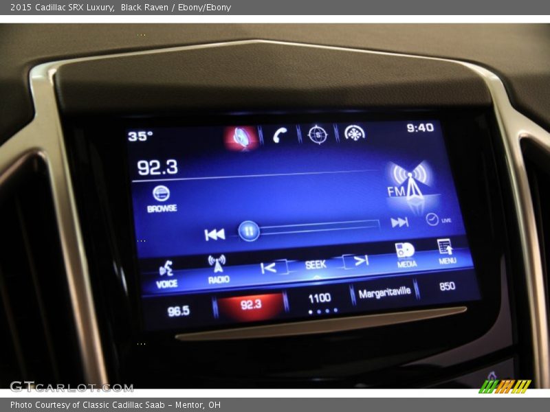 Black Raven / Ebony/Ebony 2015 Cadillac SRX Luxury