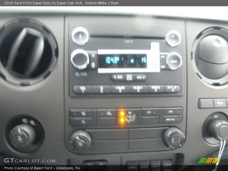 Oxford White / Steel 2015 Ford F350 Super Duty XL Super Cab 4x4