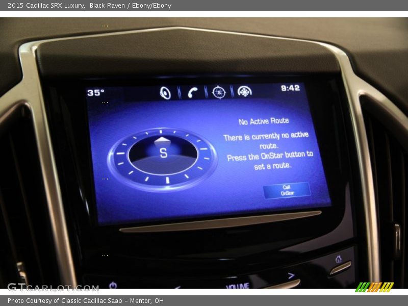 Black Raven / Ebony/Ebony 2015 Cadillac SRX Luxury