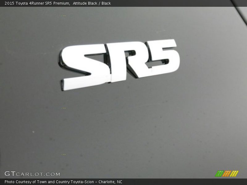 Attitude Black / Black 2015 Toyota 4Runner SR5 Premium