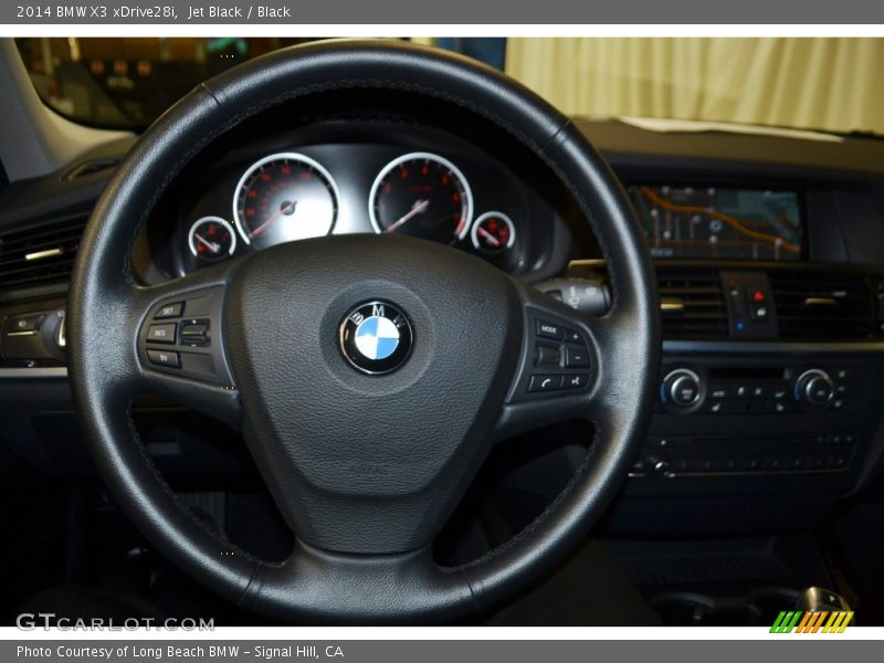 Jet Black / Black 2014 BMW X3 xDrive28i