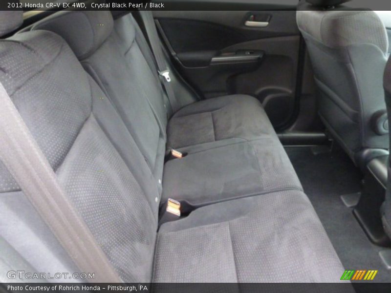 Crystal Black Pearl / Black 2012 Honda CR-V EX 4WD