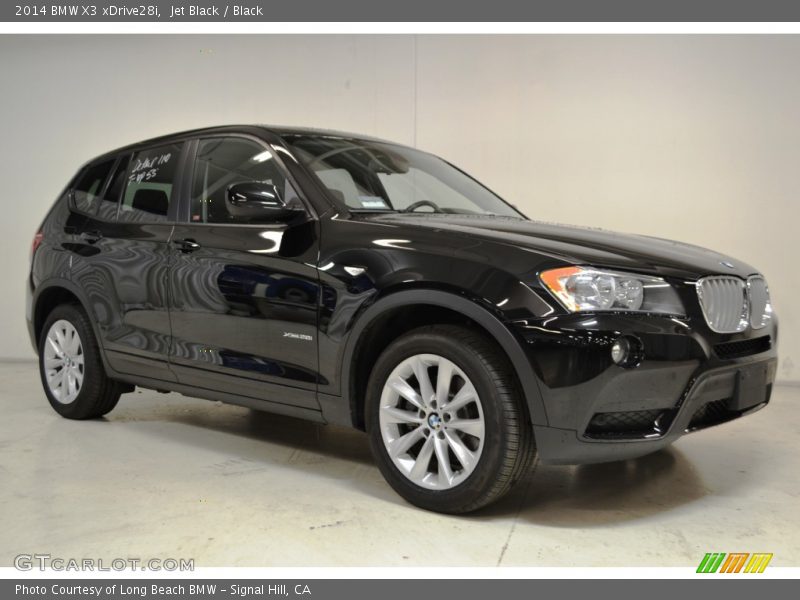 Jet Black / Black 2014 BMW X3 xDrive28i
