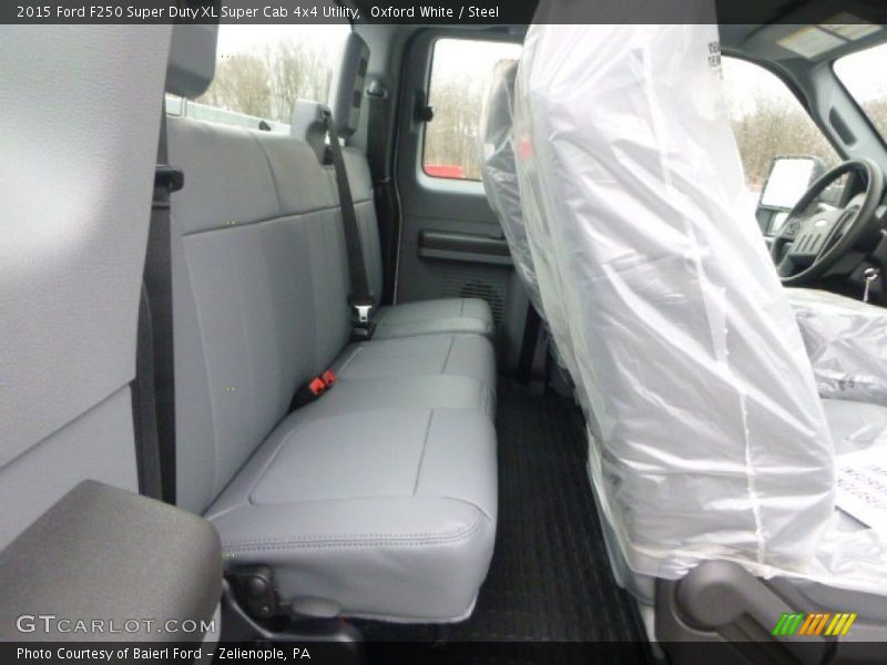 Oxford White / Steel 2015 Ford F250 Super Duty XL Super Cab 4x4 Utility