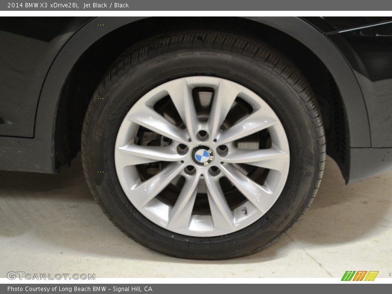 Jet Black / Black 2014 BMW X3 xDrive28i