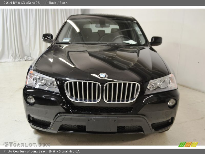Jet Black / Black 2014 BMW X3 xDrive28i