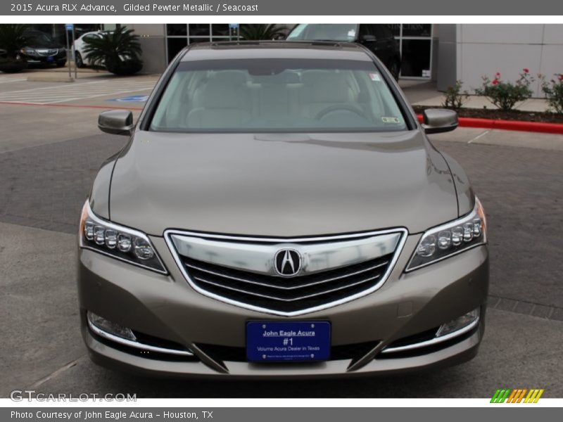Gilded Pewter Metallic / Seacoast 2015 Acura RLX Advance
