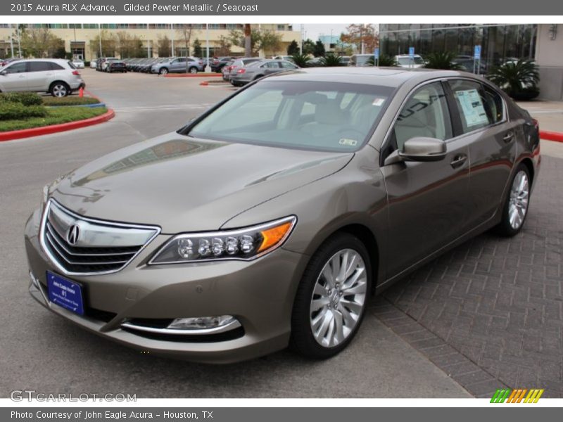 Gilded Pewter Metallic / Seacoast 2015 Acura RLX Advance