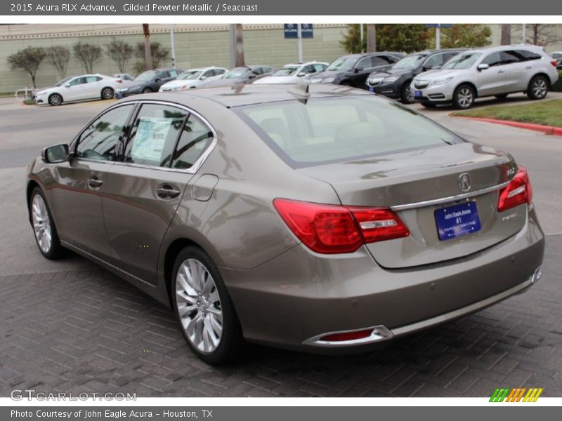 Gilded Pewter Metallic / Seacoast 2015 Acura RLX Advance