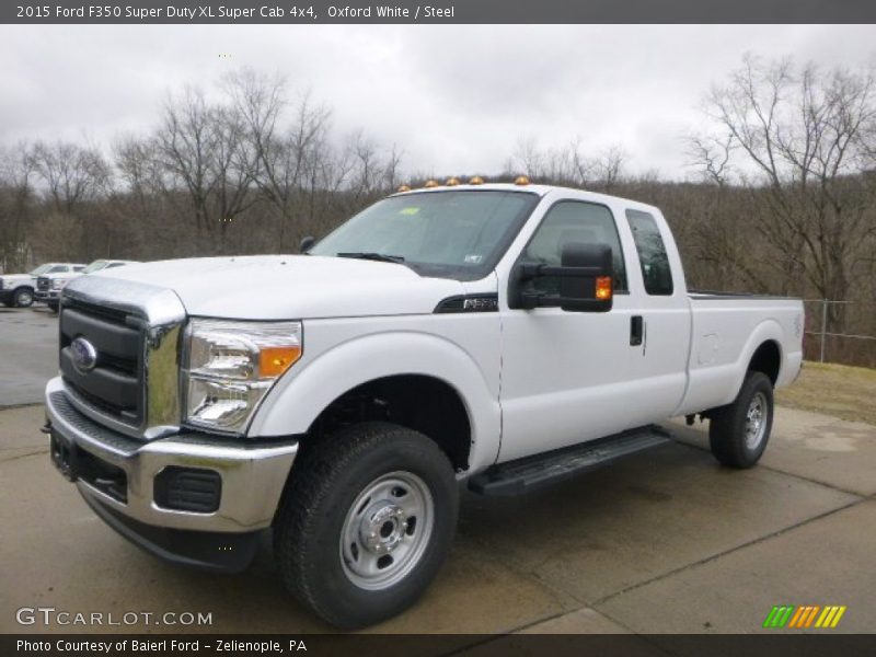 Oxford White / Steel 2015 Ford F350 Super Duty XL Super Cab 4x4