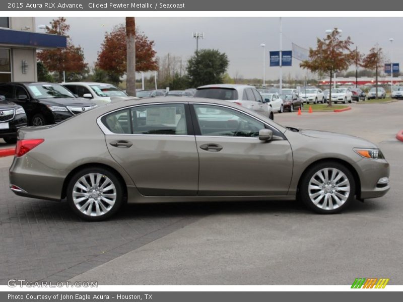 Gilded Pewter Metallic / Seacoast 2015 Acura RLX Advance