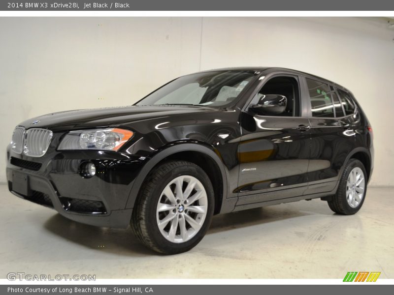 Jet Black / Black 2014 BMW X3 xDrive28i