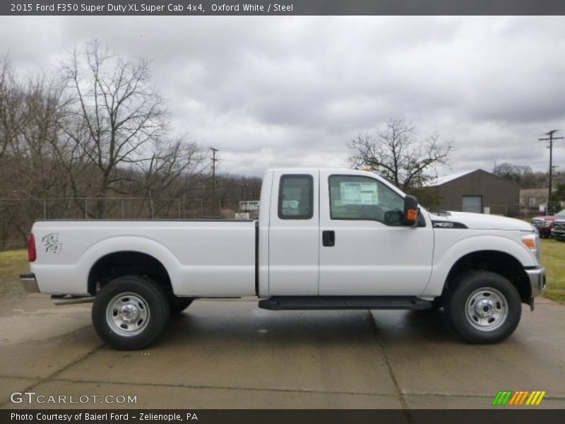 Oxford White / Steel 2015 Ford F350 Super Duty XL Super Cab 4x4