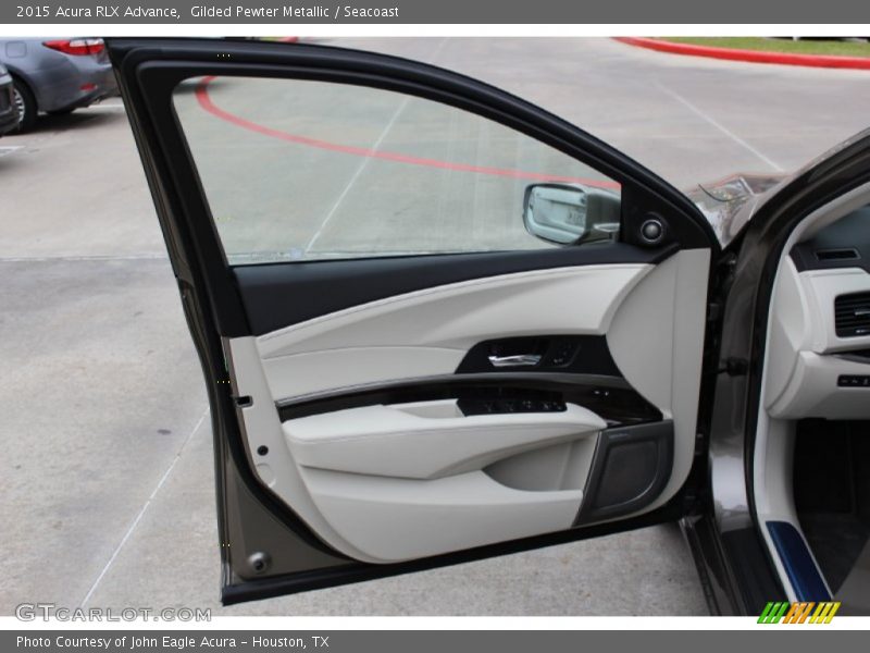 Gilded Pewter Metallic / Seacoast 2015 Acura RLX Advance