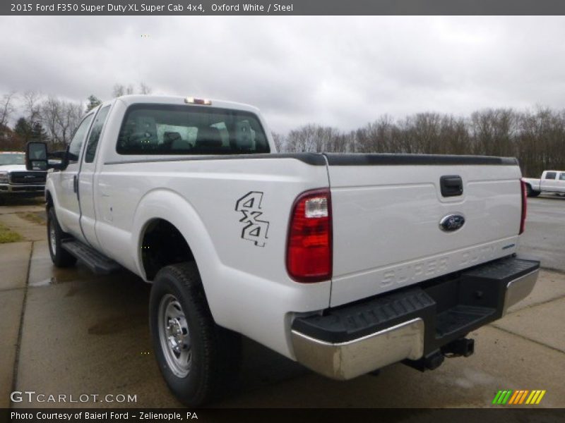 Oxford White / Steel 2015 Ford F350 Super Duty XL Super Cab 4x4