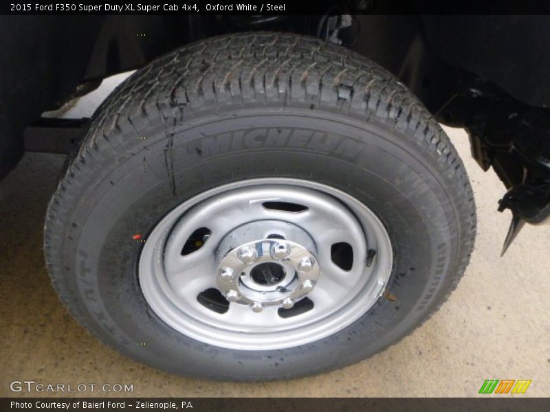 Oxford White / Steel 2015 Ford F350 Super Duty XL Super Cab 4x4