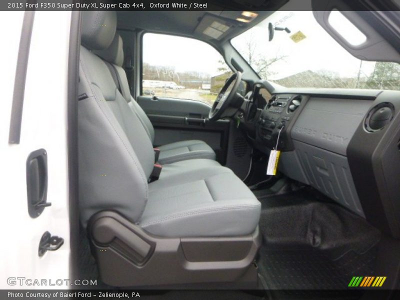 Oxford White / Steel 2015 Ford F350 Super Duty XL Super Cab 4x4