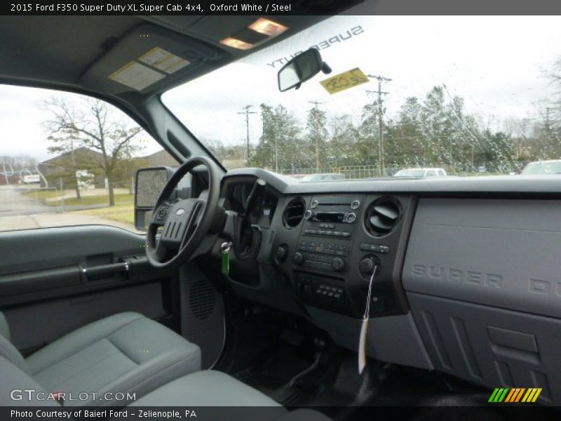 Oxford White / Steel 2015 Ford F350 Super Duty XL Super Cab 4x4