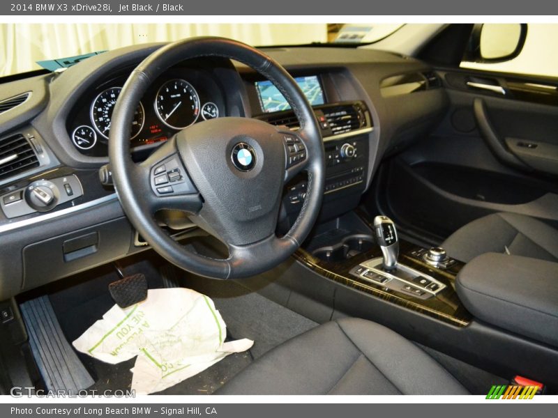 Jet Black / Black 2014 BMW X3 xDrive28i