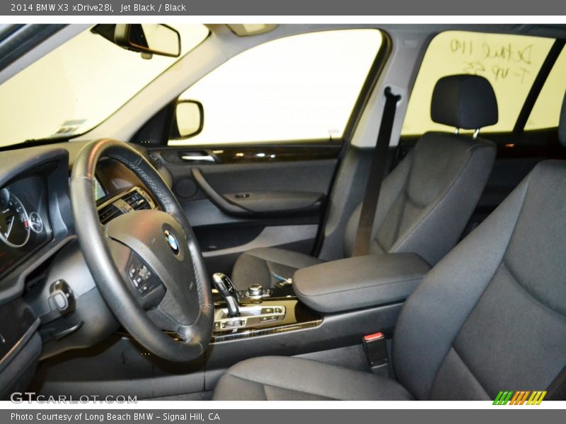 Jet Black / Black 2014 BMW X3 xDrive28i
