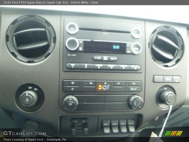 Oxford White / Steel 2015 Ford F350 Super Duty XL Super Cab 4x4
