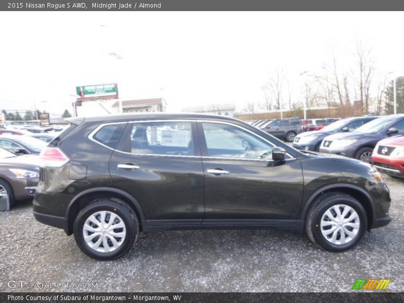 Midnight Jade / Almond 2015 Nissan Rogue S AWD