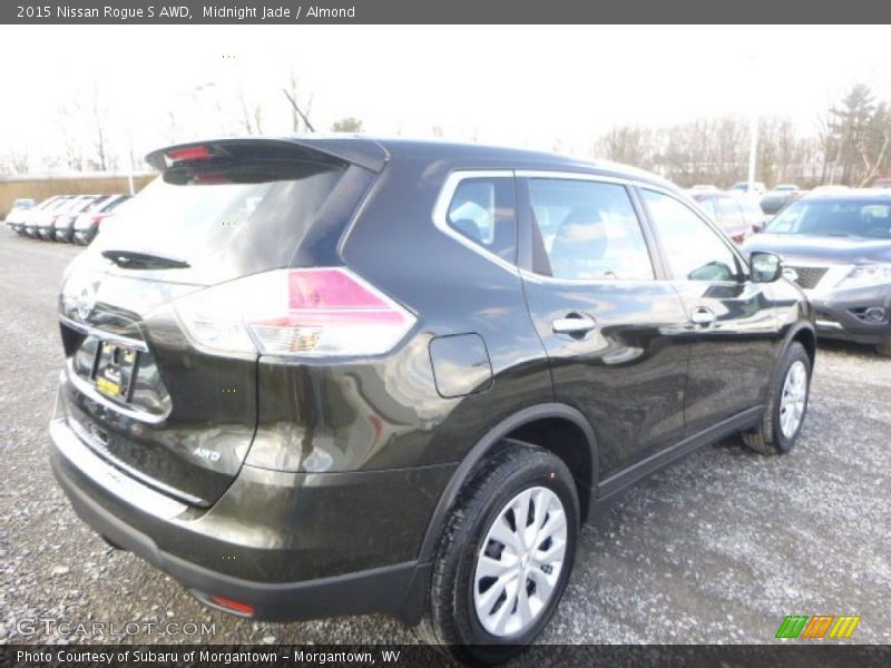 Midnight Jade / Almond 2015 Nissan Rogue S AWD