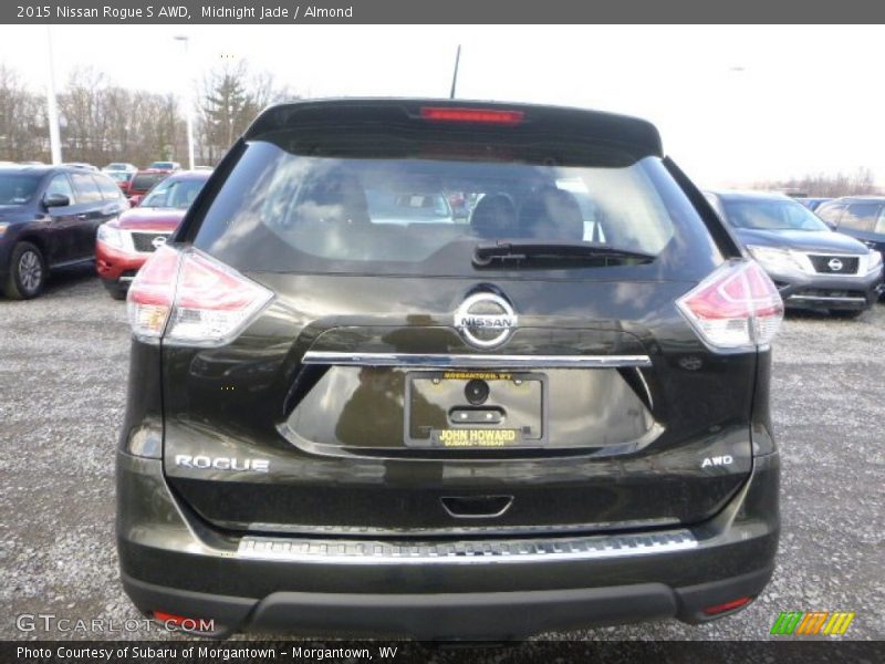 Midnight Jade / Almond 2015 Nissan Rogue S AWD