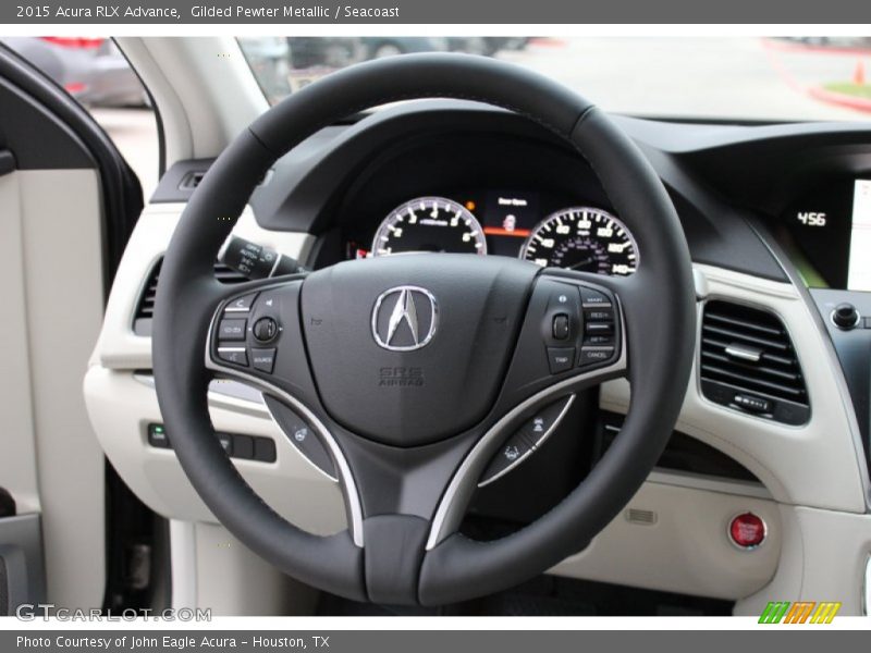 Gilded Pewter Metallic / Seacoast 2015 Acura RLX Advance