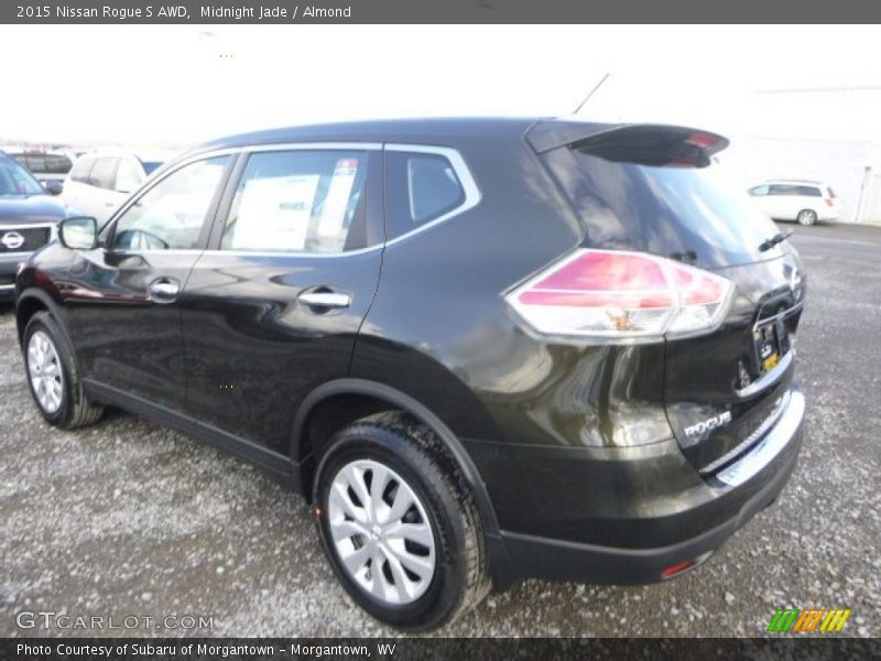 Midnight Jade / Almond 2015 Nissan Rogue S AWD