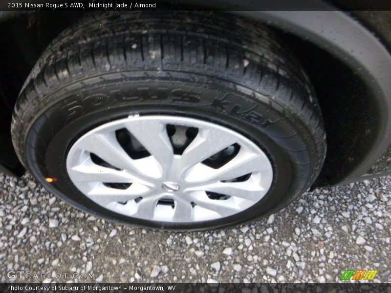 Midnight Jade / Almond 2015 Nissan Rogue S AWD