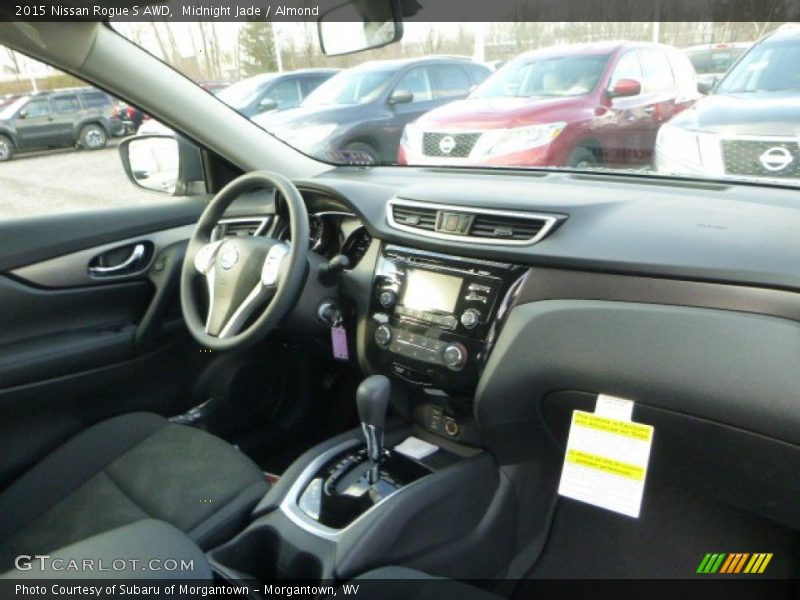 Midnight Jade / Almond 2015 Nissan Rogue S AWD