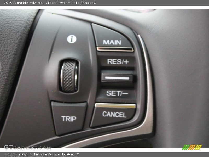 Gilded Pewter Metallic / Seacoast 2015 Acura RLX Advance