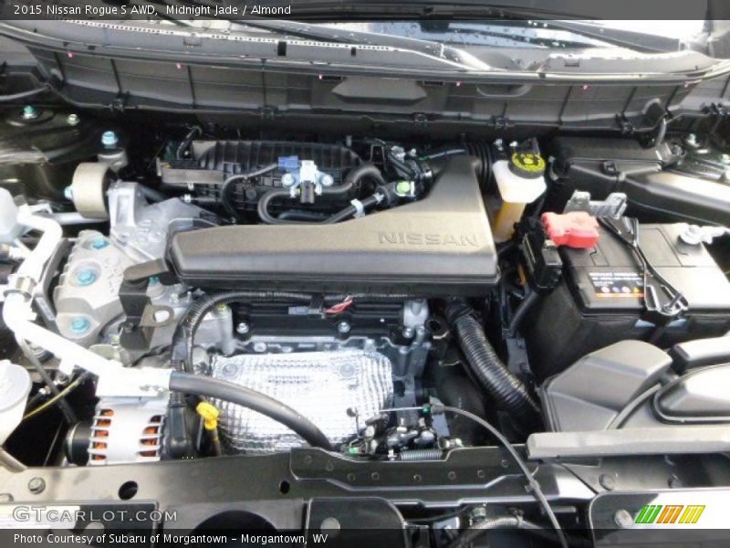 Midnight Jade / Almond 2015 Nissan Rogue S AWD